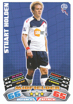 Stuart Holden Bolton Wanderers 2011/12 Topps Match Attax #67